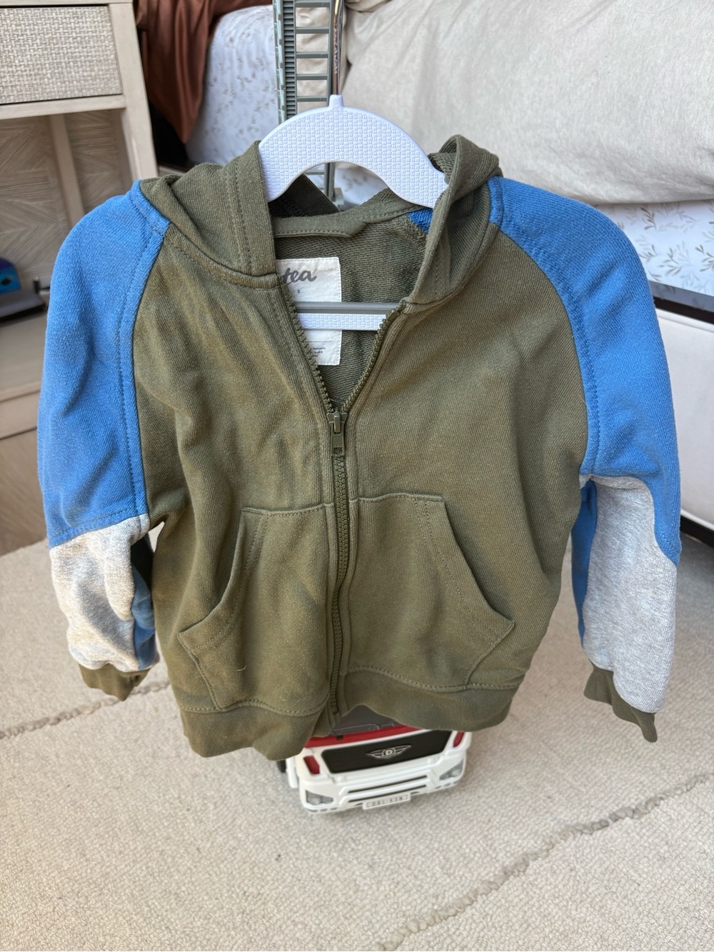 TEA COLLECTION | Colorblock Zip Jacket - EUC
